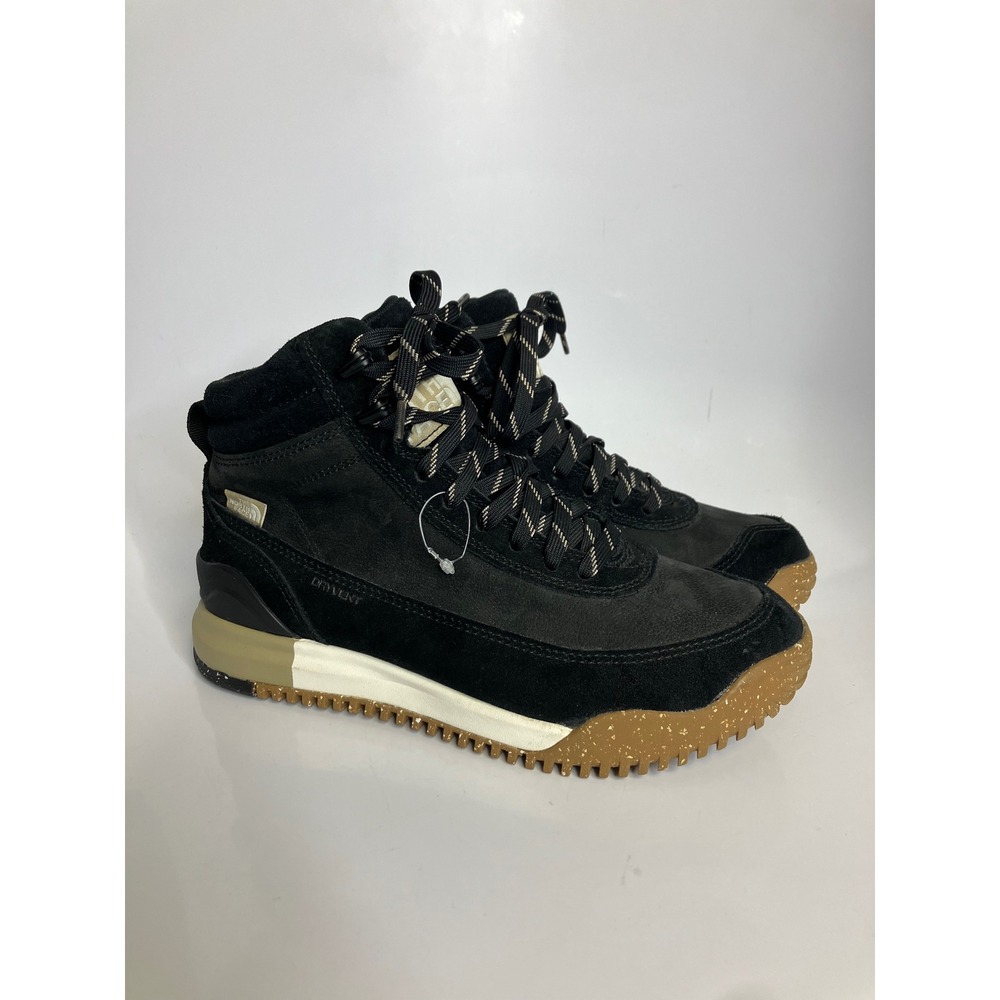 The North Face Back-To-Berkeley IV Boots Womens 8.5 Black New Waterproof Suede